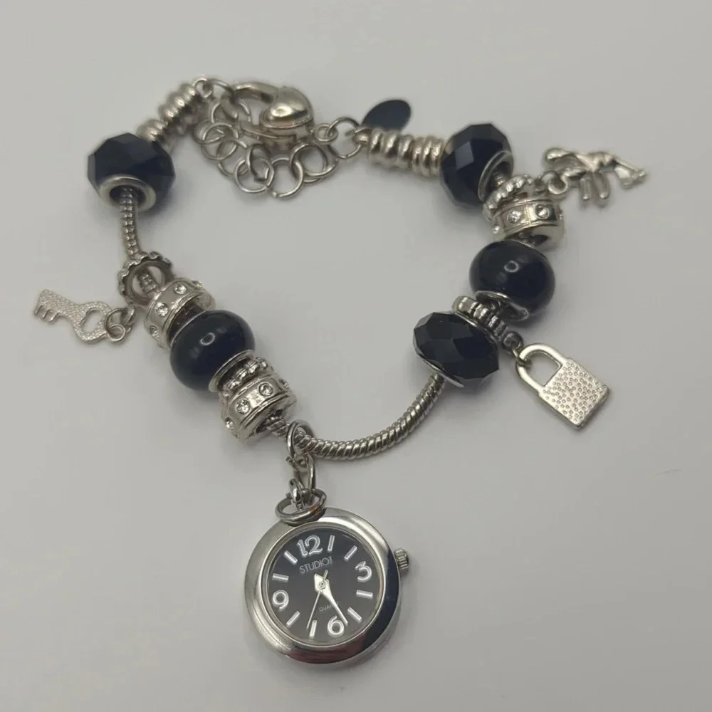 Silver Bracelet Watch Set of Two